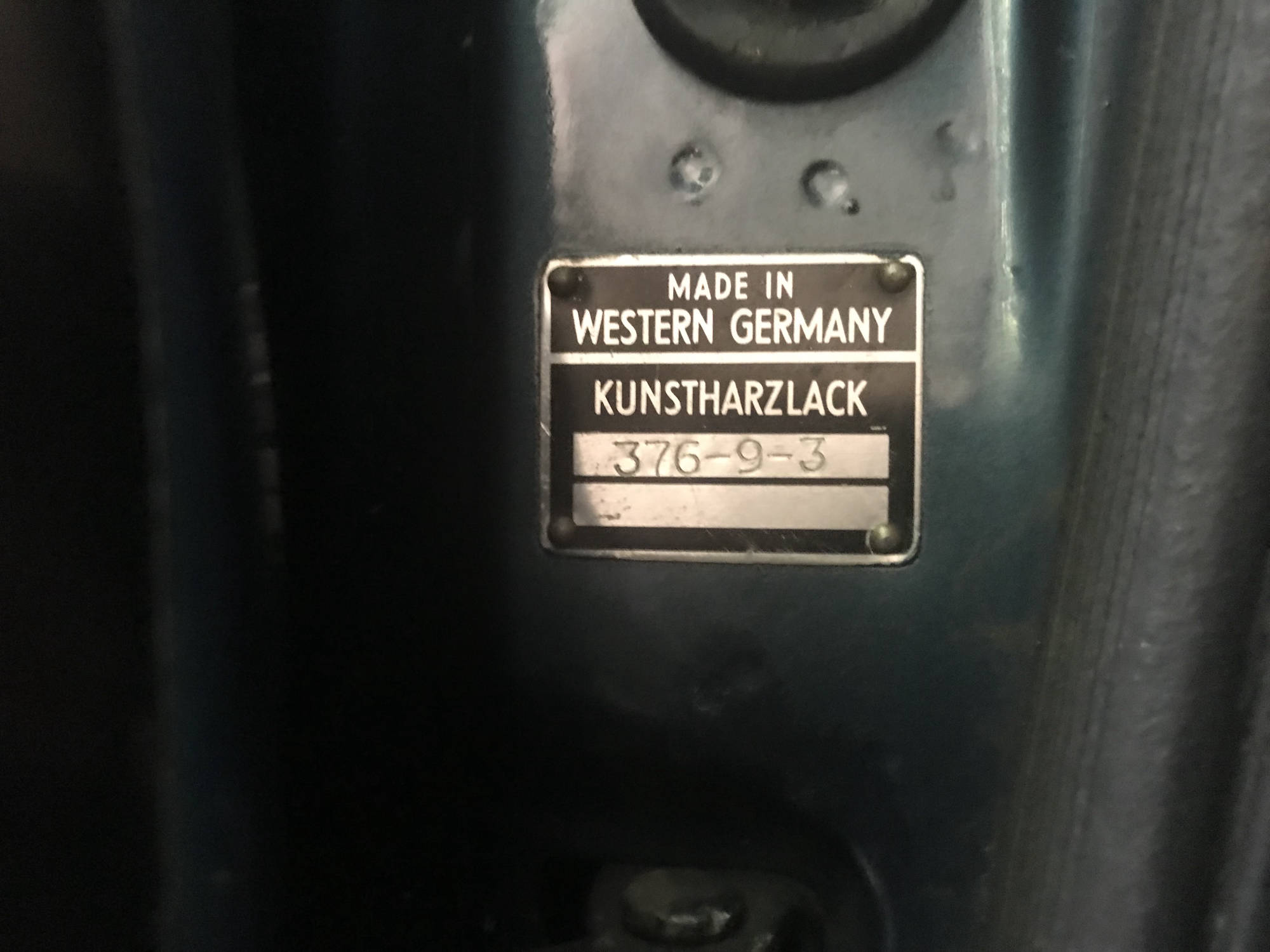 Porsche 930 Colour Plate