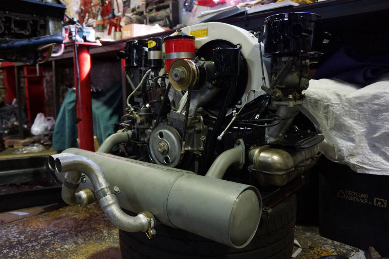 Classic Porsche 356 motor overhaul