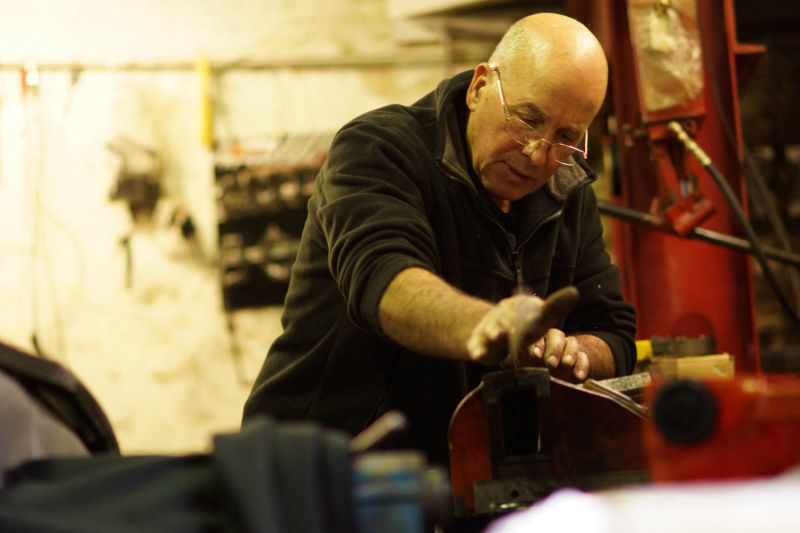 Carlos Cavaco in Glebe workshop