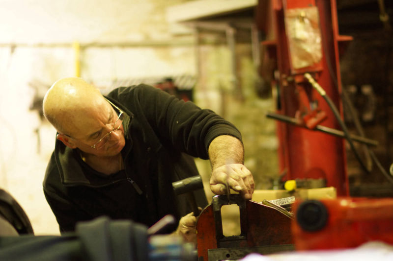 Carlos Cavaco in Glebe workshop