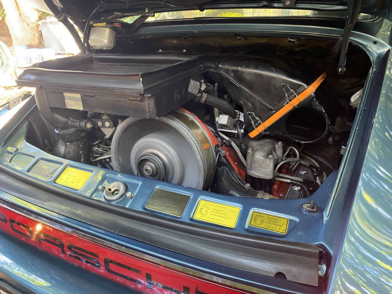 Porsche 930 Engine Bay