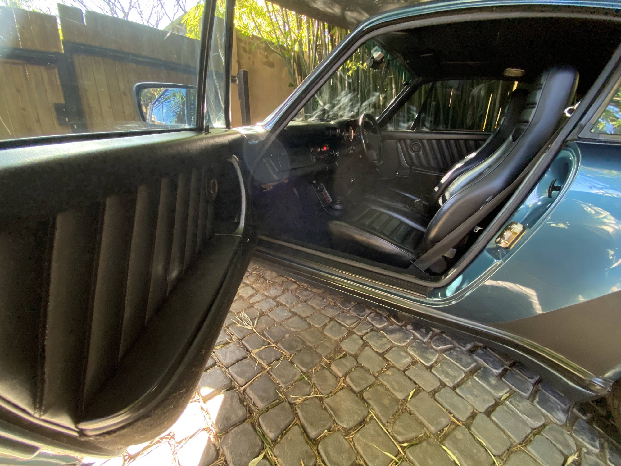 Porsche 930 Passenger Door Open